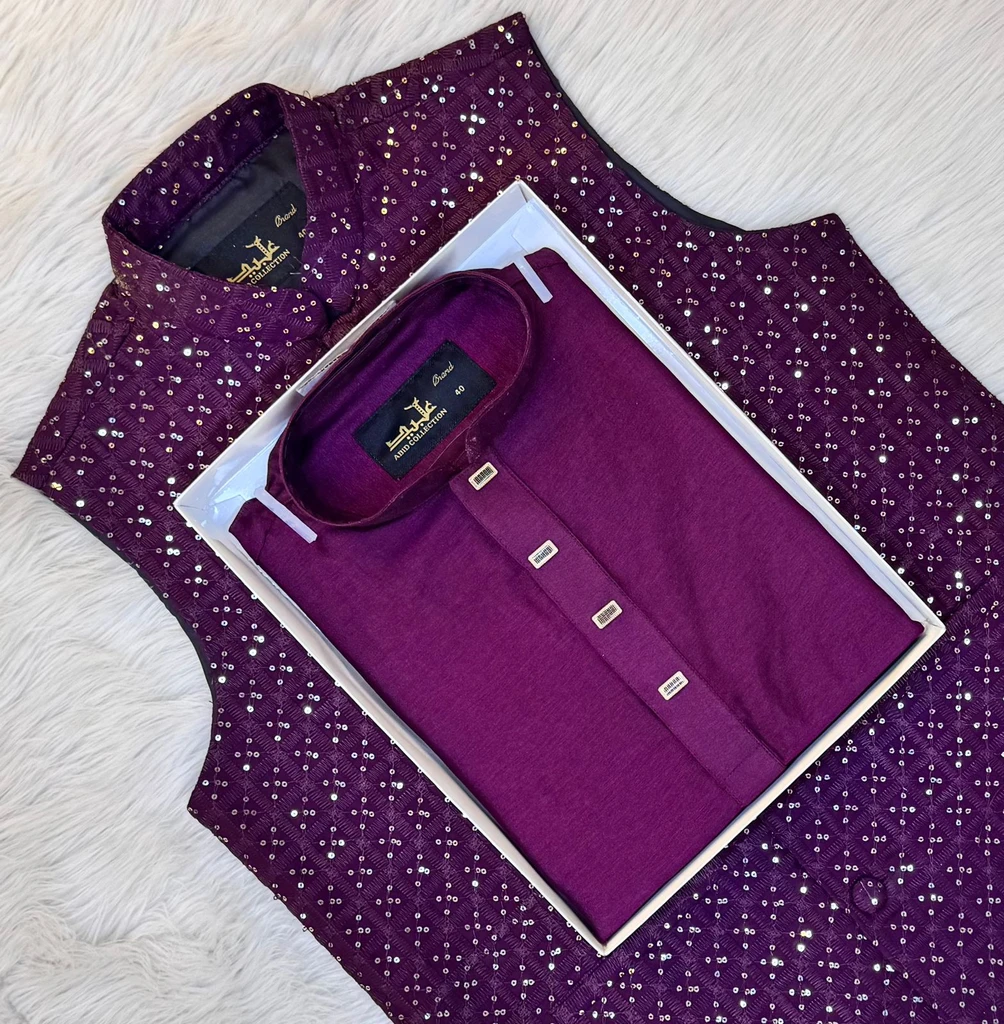 Premium Koti~Panjabi Set