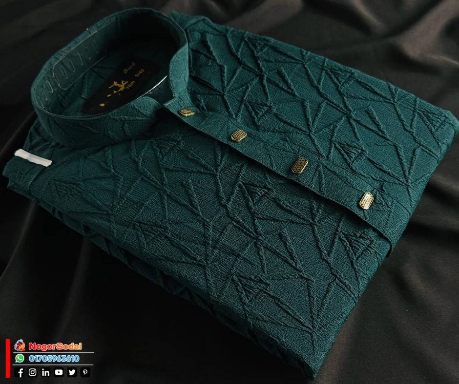 এক্সক্লুসিভ পপকর্ন ফেব্রিক পাঞ্জাবি